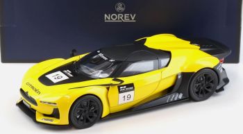 NOREV181609 - GT by CITROEN 2008 Giallo e Nero - Concept Car - Edizione limitata a 200 esemplari.