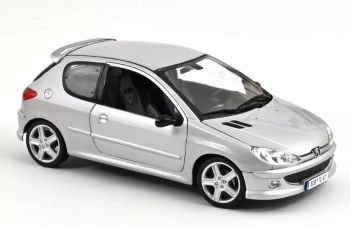 NOREV184726 - PEUGEOT 206 RC 2003 Argento Alluminio