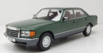 MOD18549 - MERCEDES-BENZ Classe S W126 1979 Verde Scuro Metallizzato