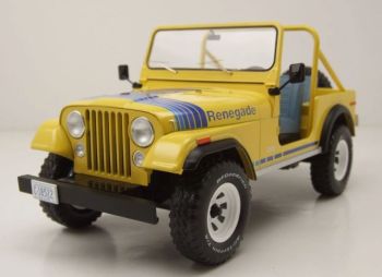 MOD18552 - JEEP CJ-7 Renegade 1980 Giallo chiaro