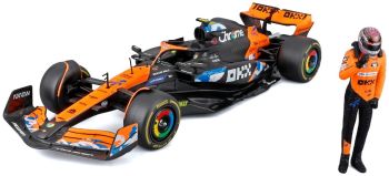 BUR28040N1 - McLaren MCL38 #4 GP del Giappone 2024 con figurina di L. Norris