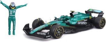BUR28071A - Confezione - ASTON MARTIN AMR25 #14 con pilota Fernando Alonso