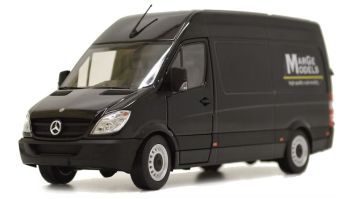 MAR1905-02-01 - MERCEDES BENZ Sprinter nero - Edition MarGe Models