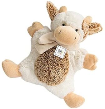 HO1032 - Mucca pupazzo di peluche 25 cm