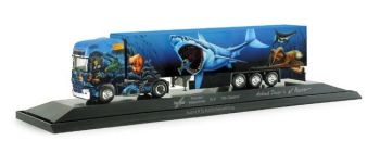 HER121057 - SCANIA R Topline 4x2 con rimorchio frigorifero a 3 assi BRUNNER