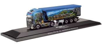 HER122085 - VOLVO FH Globetrotter 4x2 con telone ribaltabile 3 Assi HILKER FRIESOYTHE