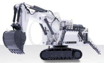 CON2950 - Escavatore LIEBHERR 9800 Benna terna