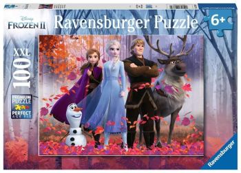 RAV128679 - Puzzle 100 Pezzi Frozen – La magia della foresta