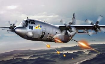 ITA1310 - Aereo AC-130H Spectre da assemblare e dipingere