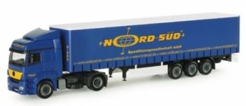 HER154109 - MERCEDES Axor II 4x2 con rimorchio 3 Assi NORD SUD