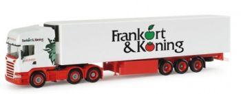 HER154680 - SCANIA R Topline 6x2 con rimorchio frigorifero a 3 assi JAN DE WAAL