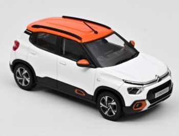 NOREV155221 - CITROËN C3 2021 Bianca con tetto arancione