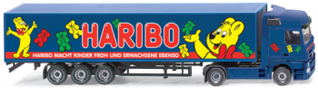 WIK053815 - MERCEDES Actros con Rimorchio 3 Assi "HARIBO" Scala: 1/87