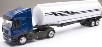 NEW15623 - IVECO Stralis 4x2 con semicarro 2 assi bianco