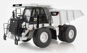 TON30002/02 - Dumper CATERPILLAR 775G bianco