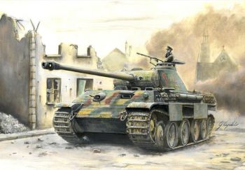 ITA15752 - Tank Sd.Kfz.171 Panther Ausf.A da montare e verniciare