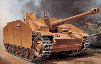 ITA15756 - Char SD. Kfz 142/1 Sturmgeschutz III da assemblare e dipingere