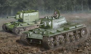 ITA15763 - Serbatoi KV-1 / KV-2 da assemblare e verniciare