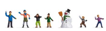 NOC15821 - bambini nella neve