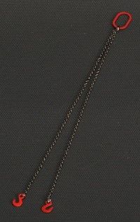 YCC307-R - Imbracatura di sollevamento con 2 gambe da 10 cm "rossa"