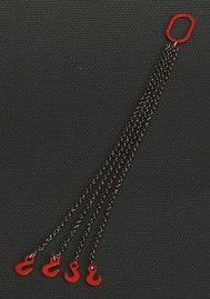 YCC306-R - Imbracatura di sollevamento con 4 gambe da 8 cm "rossa"