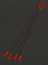 YCC304-R - Imbracatura di sollevamento con 4 gambe da 6 cm "rossa"