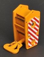 YCC230-2 - Gancio 180 Tonnellate 7 Pulegge Giallo. Rosso e bianco per gru TEREX/DEMAG AC500 LIEBHERR