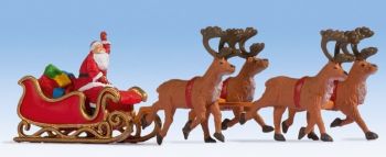NOC15924 - Babbo Natale con la slitta
