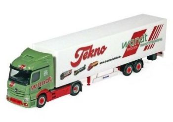 HER159593 - MERCEDES Actros Streamspace con rimorchio furgone WANDT TEKNO