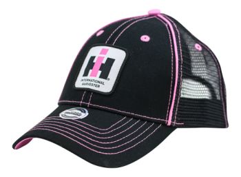 CAS15IH079 - Cappellino IH "Nero e rosa".