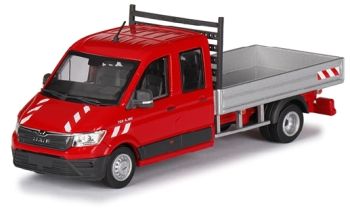 CON1616/01 - Autocarro ribaltabile rosso MAN TGE -
