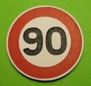 MCD-055 - Limitazione segnaletica 90 km/h - In kit - Posta non inclusa