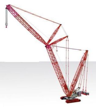 CON2744/01 - Gru cingolata a traliccio TEREX Superlift 3800 BAUMANN