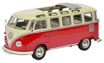 SCH8990 - Autobus VW T1 rosso e bianco