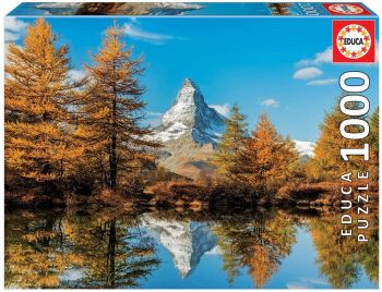 EDU17973 - Puzzle da 1000 pezzi Il Cervino in autunno