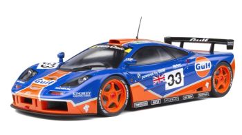 SOL1804101 - Mc LAREN F1 GTR Coda corta 24H Le MANS 1996 Blu e arancione