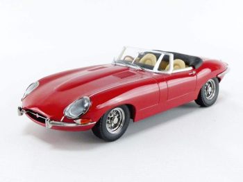 KKS180482 - JAGUAR E Tipo Cabriolet rosso aperto