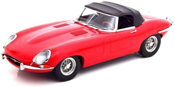 KKS180484 - JAGUAR E Type Cabrio rosso chiuso