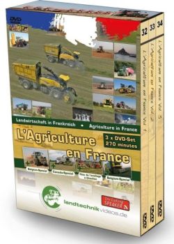 PACKDVDFR - Pack 3 DVD L'agricoltura in Francia vol. 1-2-3