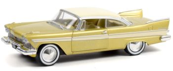 GREEN18260 - PLYMOUTH Belvedere 1957 TULSARAMA Oro e Bianco