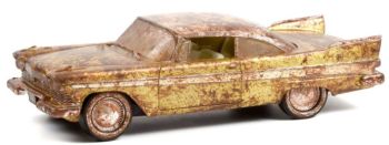 GREEN18261 - PLYMOUTH Belvedere 1957 TULSARAMA Oro e Bianco non restaurato