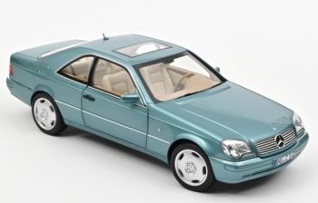 NOREV183448 - MERCEDES CL600 Coupé 1997 blu metallizzato
