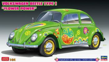 HAW20488 - VOLKSWAGEN Maggiolino - Flower Power da assemblare e verniciare