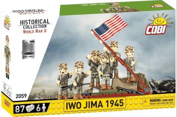 COB2059 - Alzabandiera a IWO Jima 1945 - 85 pezzi