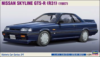 HAW21129 - NISSAN Skyline GTS-R R31 1987 blu da assemblare e verniciare