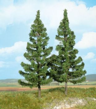 HEK2125 - 2 abeti rossi di montagna 17 cm