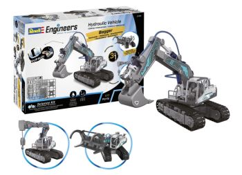 REV21305 - Escavatore idraulico 3 in 1 da assemblare