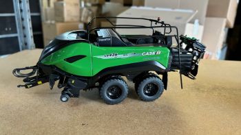 CW0218 - Presse CASE IH LB436HD AFS - Rotor cutter verte
