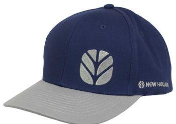 CASNH2214 - Cappello NEW HOLLAND blu e grigio