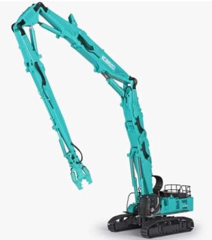 CON2232/0 - Escavatore da demolizione KOBELCO SK1300DLC-10 braccio in configurazione 40m KR1350TPR-40